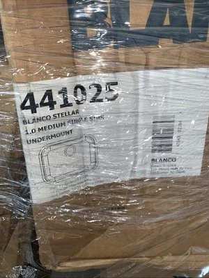 Blanco 441025 Stellar Medium Single Bowl Undermount - Image 1 of 4