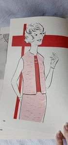 Blusa de construcción de ropa Bishop Method años 60 vestido ceñido abrigo gráficos - Imagen 1 de 17