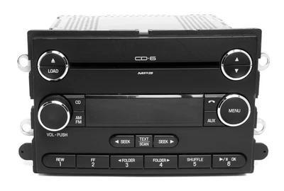 2008-09 Mercury Sable AM FM Receiver w 6 Disc CD Player mp3 Model 8G1T-18C815-JA - Image 1 of 4