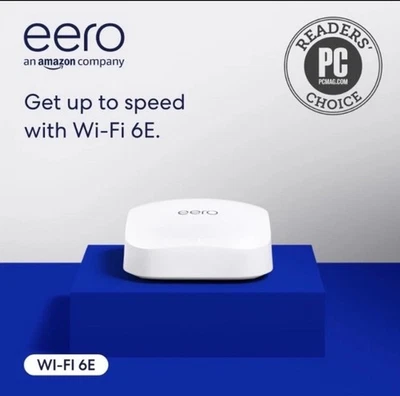 Eero Pro 6E x1 Tri-Band Mesh WiFi Router - Provided By ISP Giganet - Image 1 of 4