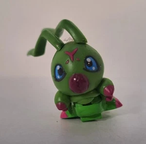 Vintage 2000 H-T Bandai Digimon 2" Wormmon Figure - Picture 1 of 4