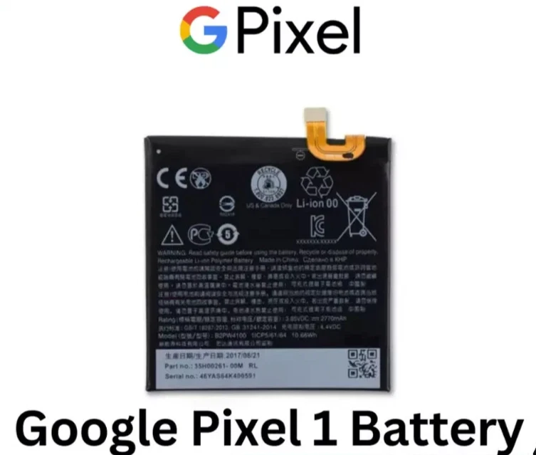 For Google Pixel 1 Replacement Battery 2770 MAH Premium Quality -UK Seller - Image 1 of 1