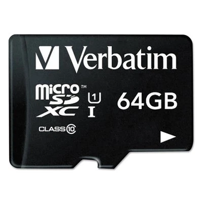 Verbatim 941995 Scheda di Memoria MicroSDXC, 64 GB - Immagine 1 di 4