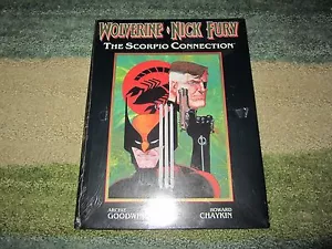 WOLVERINE/NICK FURY: THE SCORPIO CONNECTION RARE SEALED HARDCOVER NEVER OPENED!! - Picture 1 of 6