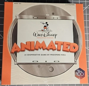 NEW Walt Disney Animation Studios Animated Board Game 2-4 Players Ages 10+ Funko - Picture 1 of 13