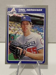 OREL HERSHISER 1985 FLEER #371   ROOKIE  Dodgers