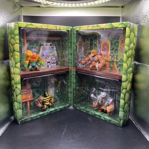 Masters of the Universe Eternia Minis Series 4 Figure Boxed Set Exclusive NEW Cover