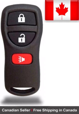 1x Nuevo Repuesto Entrada Sin Llave Control Remoto Llavero Para Nissan KBRASTU15 Foto 1 de 3