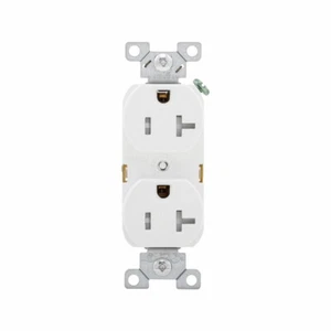 1pcs - EATON TRBR20W 20A 125V Tamper-resistant Duplex Receptacle NEMA 5-20R - Picture 1 of 4