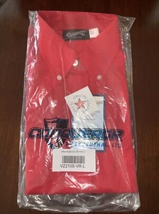 Camisa Verizon Roja con Botones Conquistadores Empleados Hombres Talla L RARA Hecha en EE. UU. - Imagen 1 de 5