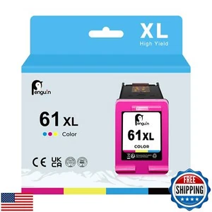 Penguin 61XL Color Ink Cartridge Replacement for HP 61 for Officejet 2620 463 - Picture 1 of 5