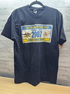 2007 HARLEY OWNERS GROUP T-SHIRT - TERMOLI, ITALIEN - 5. JÄHRLICHE RALLYE - GRÖSSE L - Bild 1 von 5
