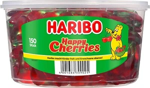 HARIBO HAPPY CHERRIES Kirschen 150 Stück 1,2kg Fruchtgummi - Bild 1 von 1