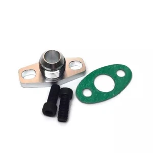 Adaptador de brida de drenaje de retorno de aceite turbo de aluminio AN10 para Garrett T20 T25 T28 T30 - Imagen 1 de 4