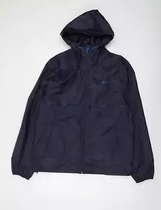 Quechua Mens Blue Jacket Size L Zip - Picture 1 of 10