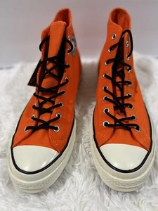NEW Converse Chuck 70 Hi High Top Gore-Tex Bold Mandarin Mens Size 12 - Picture 1 of 9