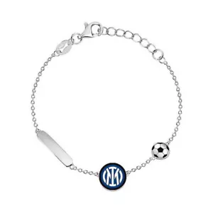 Bracciale Ufficiale F.C. INTER bambino B-IB016KAS Rivenditore Autorizzato - Foto 1 di 2