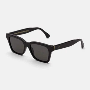 Sunglasses RSF Retrosuperfuture America C2N 52 18 145 Black Grey Lens New 100% A - Picture 1 of 8