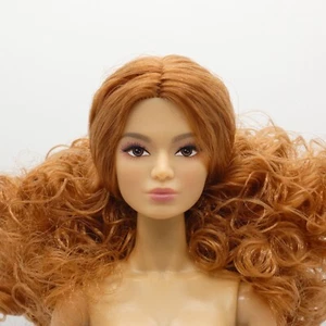 Fashion Doll capelli rossi pelle neutra articolata supermodella 12 pollici Xian Xian BJD - Foto 1 di 12