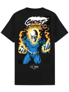 Marvel x Dim Mak Ghost Rider Blazing T-Shirt Size Small Black New - Picture 1 of 3
