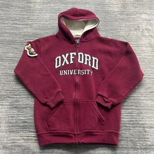Oxford University Hoodie Size 9/10 Youth England Full Zip Hoodie Sweatshirt - Picture 1 of 8