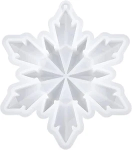 4" Schneeflocke Silikon Harz Form - 3er Pack - Bild 1 von 1