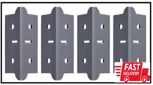 4-Pack Steel Post Coupling Outer in Grey (4 In. H X 1.375 In. W X 1.375 In. D) - Picture 1 of 3