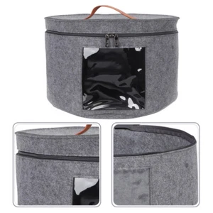 Hat Storage Box Containers Man Travel Carrier Case Hats Organizer - Bild 1 von 12