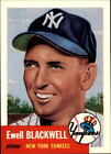 1991 Topps Archives 1953 New York Yankees Baseball Card #31 Ewell Blackwell