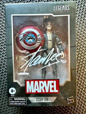 STAN LEE Hasbro Marvel Legends Series 6 inch Action Figure New in Package Cover