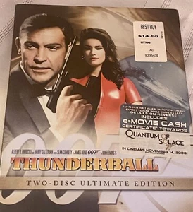 Thunderball DVD 2008 2-Disc Set Sealed Movie Classic Ultimate Edition Film - Picture 1 of 3