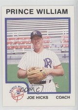 1987 ProCards Minor League Joe Hicks #2279