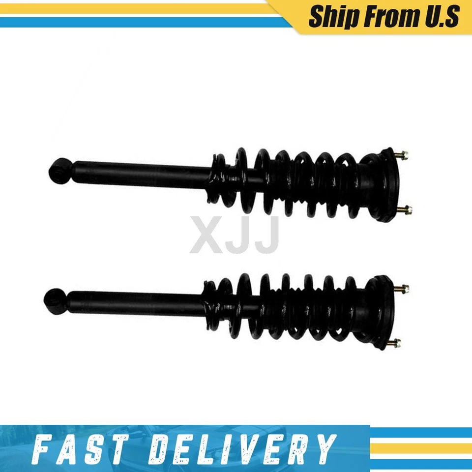 Front Air Springs to Coil Spring Conversion Kit For 2001-2006 Lexus LS430 RWD - Image 1 of 3