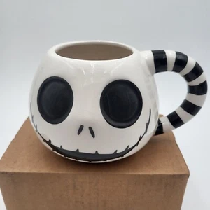 Taza de café blanca Disney Pesadilla antes de Navidad Jack Skellington 18 oz - Imagen 1 de 6