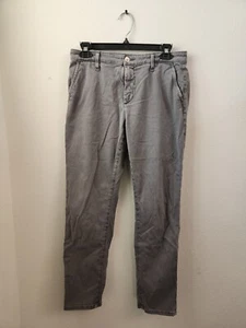Adriano Goldschmied AG Women's Caden Tailored Trouser Pants Gray Size 27R - Picture 1 of 9