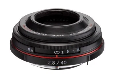 PENTAX HD PENTAX-DA 40mmF2.8 Limited Black Standard Single Focal Length Lens - Image 1 of 3