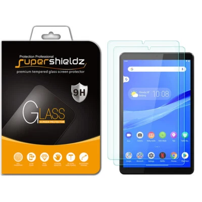 [2-Pack] Supershieldz Tempered Glass Screen Protector for Lenovo Tab M8 FHD - Image 1 of 4