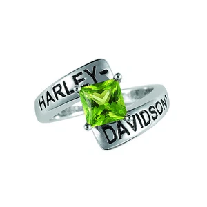 Harley-Davidson® August Birthstone Ring - Peridot - size 9 D4J8831 - Picture 1 of 1