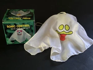 Vintage Sonic Control Hanging Halloween Ghost *Works shakes & sound w/ box - Picture 1 of 5