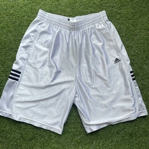 Vintage Y2K adidas Shiny Dazzle Basketball Shorts Large Pockets - Picture 1 of 7