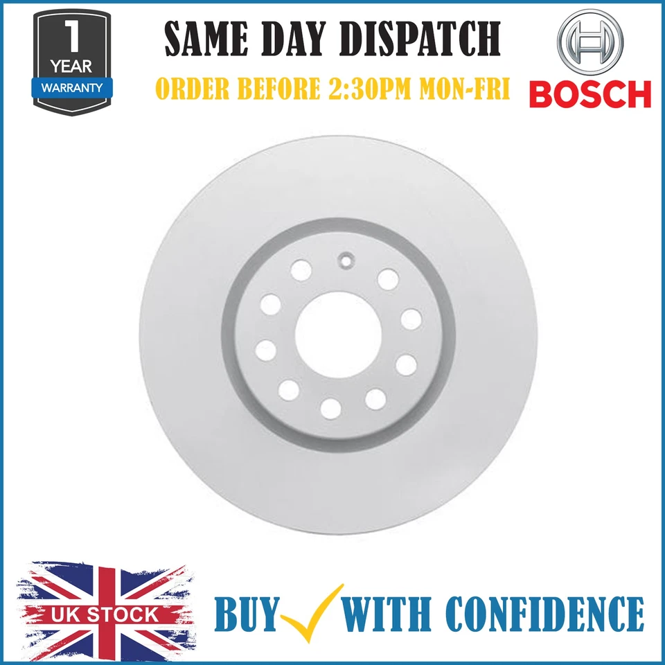 For VW Jetta 1.4 2011-2017 Bosch Brake Dics 0986479932 - Image 1 of 1
