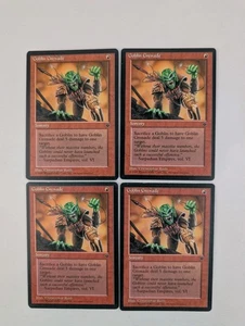 x4 MTG Goblin Grenade LP Fallen Empires Magic the Gathering 1994 94 Rush - Picture 1 of 6