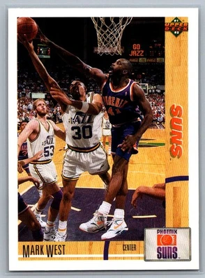 1991-92 Upper Deck #115 Mark West - Image 1 of 2
