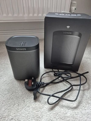 Sonos Play:1 Compact Wireless Smart Speaker - Black - Image 1 of 4
