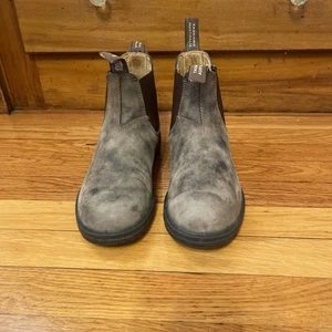 Blundstone 585 Chelsea Boots Rustic Brown Leather Women’s Size AU6/US 9 - Picture 1 of 12