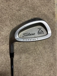 TITLEIST DCI Oversize + Black Triangle Pitching Wedge PW Stiff Flex Steel LH - Picture 1 of 7