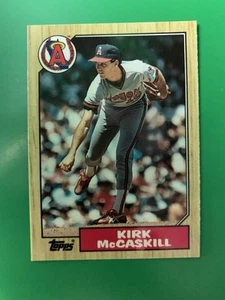 1987 Topps Tiffany Kirk McCaskill California Angels #194 - Picture 1 of 2
