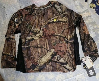 Scent Blocker ScentLok Mens 8th Layer L/S Shirt Mossy Oak 2XL NWT - Image 1 of 4