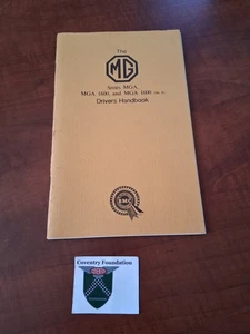The MG Series MGA Driver's Handbook - Picture 1 of 2