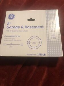 NEW GE 33774 Garage & Basement T9 Circline Fluorescent Bulb, Cool White, 8", 22W